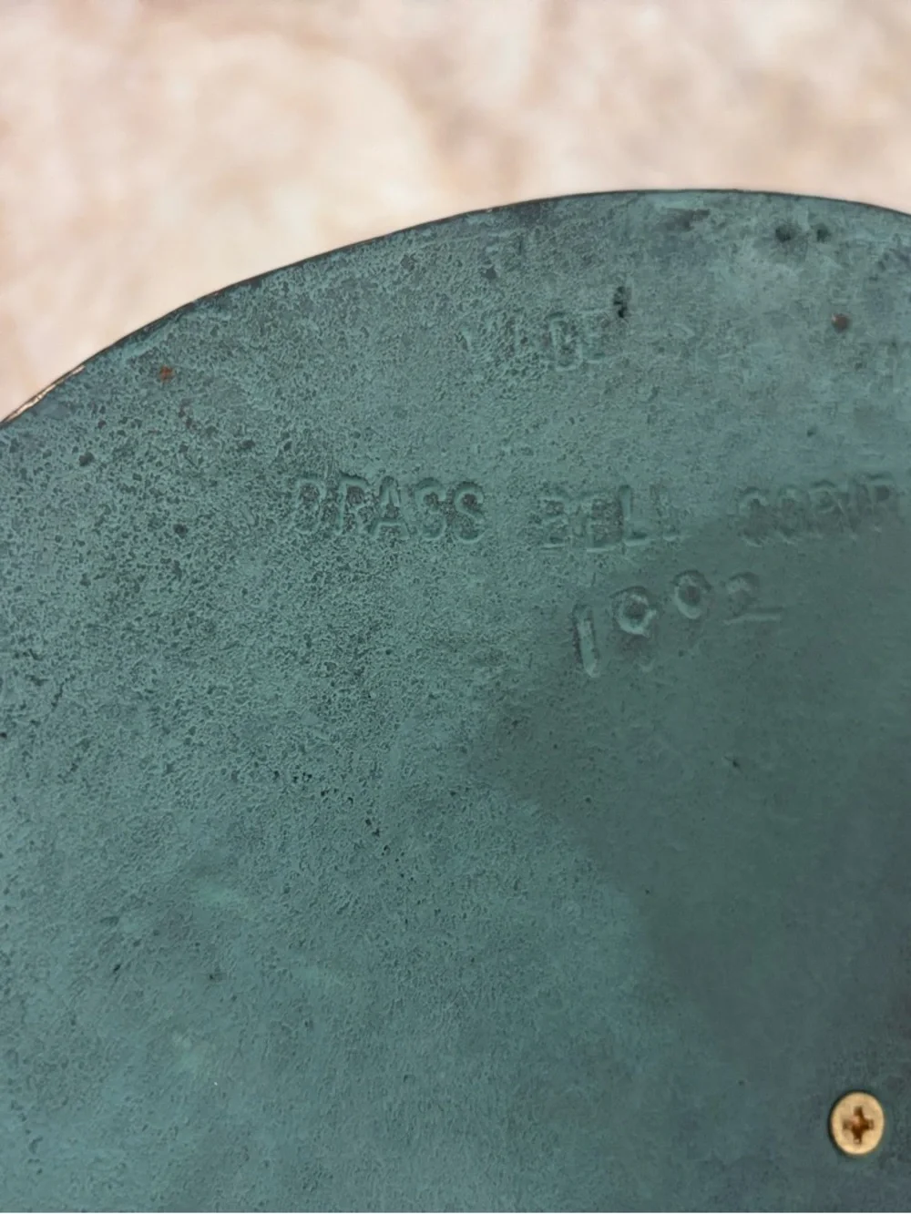 Brass Vintage 1992 Aged Patina Sundial Garden Decor Eclectic Unique Celestial - Picture 6 of 12